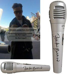 Frankie Ballard Signed Microphone Proof Photo Autographed Sunshine and Whiskey